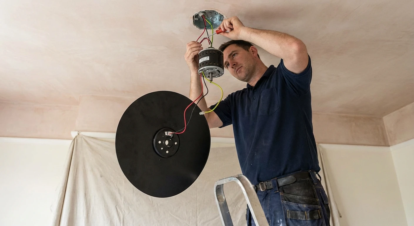 Wiring the Fan-Ceiling Fan Installation Melbourne-tricterec